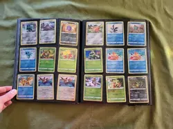 Pokemon 360 Reverse Holo English Card Collection Lot In A Binder - Image 2