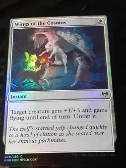 Wings of the Cosmos FOIL , Kaldheim , NM , MTG, FREE SHIPPING - Image 2