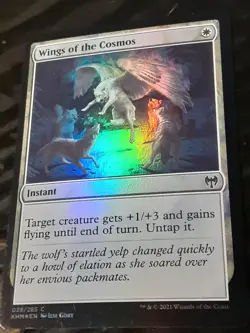 Wings of the Cosmos FOIL , Kaldheim , NM , MTG, FREE SHIPPING - Image 3