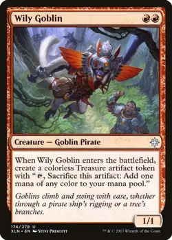 NM - Wily Goblin [XLN - 174] Ixalan - Image 1