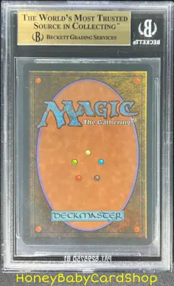 MTG 3rd Edition Revised 1994 Earthquake BGS 9.5 GEM MINT Old School 93/94 - Image 2