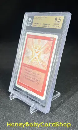 MTG 3rd Edition Revised 1994 Mana Flare BGS 9.5 GEM MINT Old School 93/94 - Image 3