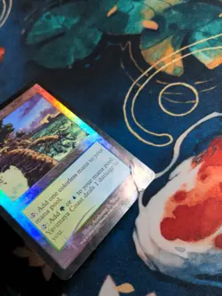 Yavimaya Coast Apocalypse FOIL Rare Magic the Gathering MTG DAMAGED - Image 4