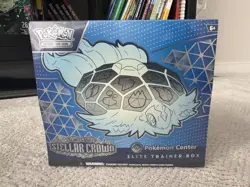 Pokemon TCG Stellar Crown Pokemon Center ETB Elite Trainer Box Sealed - Image 1