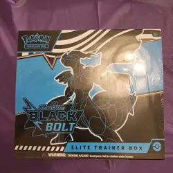 Pokemon Black Bolt - Elite Trainer Box ETB TCG Scarlet & Violet New Sealed - Image 1
