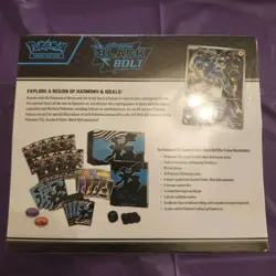 Pokemon Black Bolt - Elite Trainer Box ETB TCG Scarlet & Violet New Sealed - Image 2