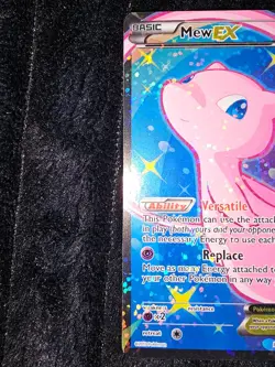 Mew EX RC24/RC25 Legendary Treasures Radiant Collection Pokemon TCG NM - Image 2