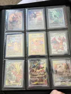 Pokemon Cards And Binder, 400$ OBO, worth 700 on the dot just want them gone. - Image 1