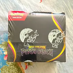 Pokemon TCG Mega Evolution Pitch Black Sealed Booster Box English 2026 - Image 1