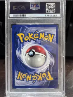 1999 POKEMON BASE SET SHADOWLESS RED CHEEKS-#58 PIKACHU PSA 10 - Image 2
