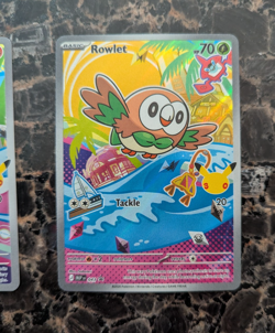 Pokemon TCG First Partner Illustration Collection Series 1 Gen 7 Alola Starters - Image 4