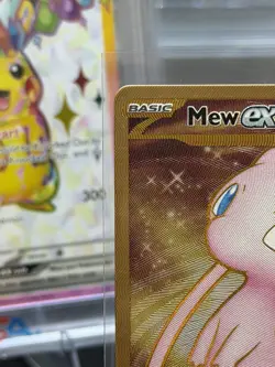 Mew ex GOLD - 151 Metal Card 205/165 Sv: Scarlet & Violet 151 UPC Promo (MINT) - Image 5