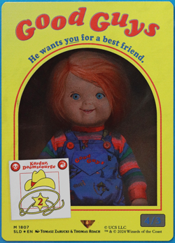 Chucky | Kardur Doomscourge (Secret Lair Promo) FOIL MINT CARD (503261) ABUGames - Image 2