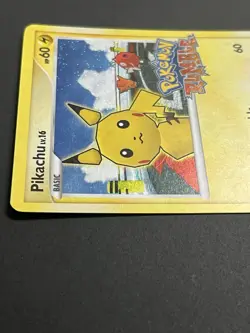 Pokemon Pikachu 7/16 Promo Holo Rumble Basic 60 HP Volt 2009 English Promo - Image 5