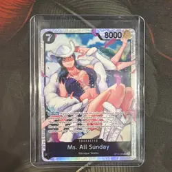 Ms. All Sunday OP14-084 The Azure Sea's Seven SR Foil One Piece - Image 1