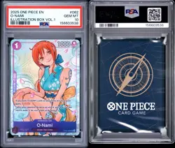 PSA 10 Boa Hancock & O-Nami One Piece Illustration Vol. 1 Promo Sequential Set - Image 5