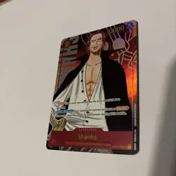 One Piece Shanks OP01-120 Secret Rare Parallel Romance Dawn English - Image 2