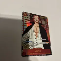 One Piece Shanks OP01-120 Secret Rare Parallel Romance Dawn English - Image 3