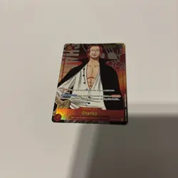One Piece Shanks OP01-120 Secret Rare Parallel Romance Dawn English - Image 4