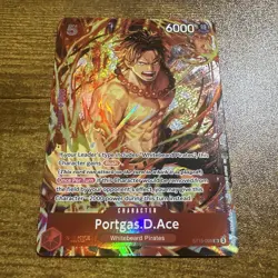 One Piece Illustration Box Vol. 5 Promo Portgas D. Ace ST15-005 SR English - Image 1