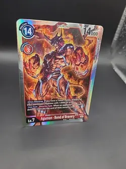 Digimon Card Game Agumon - Bond of Bravery BT6-018 [Double Diamond] - Image 2