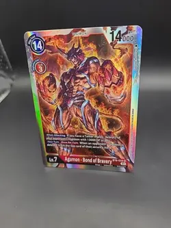 Digimon Card Game Agumon - Bond of Bravery BT6-018 [Double Diamond] - Image 3