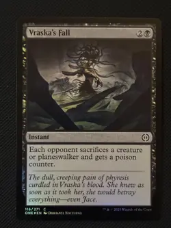 Vraska's Fall 116 Common Phyrexia: All Will Be One Magic: The Gathering Foil LP - Image 1