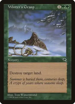 WINTER'S GRASP Tempest MTG Magic the Gathering NM - Image 1