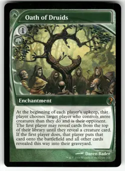 Oath of Druids (Future Sight) 212 Mystery Booster 2 Magic: The Gathering NM - Image 1