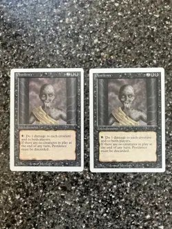 x2 Magic the Gathering | Revised Edition | Pestilence | LP - Image 1