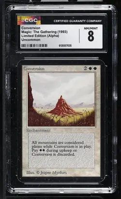 CONVERSION Alpha CGC 8 Vintage MTG - Image 1