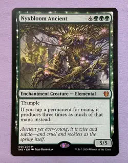 Magic The Gathering MTG Nyxbloom Ancient, Theros Beyond Death Promo Pack, NM - Image 1