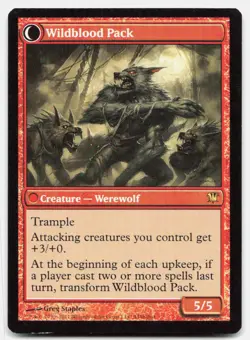 Instigator Gang 149 Rare Innistrad Magic: The Gathering Lightly Played - Image 1
