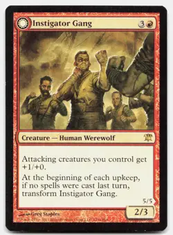 Instigator Gang 149 Rare Innistrad Magic: The Gathering Lightly Played - Image 2