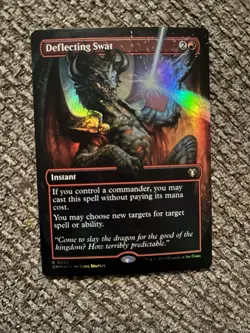 Commander Masters Deflecting Swat Borderless Foil 0698 MTG Nm - Image 1