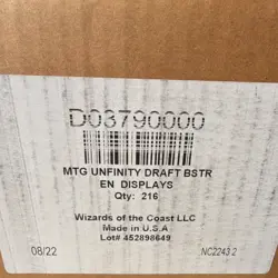 Magic: The Gathering Unfinity Draft Booster Case - Image 1