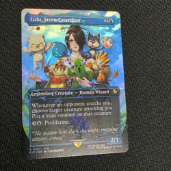 MTG Final Fantasy Lulu, Stern Guardian Chocobo Track Foil - Image 1