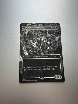 Foil Loxodon Gatekeeper TMNT Secret Lair MTG – Kevin Eastman Art – Near Mint - Image 1