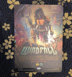 Wizards of the Coast MTG Windfall Secret Lair Foil Alt Art Rare 2182 EN 2025 - Image 1
