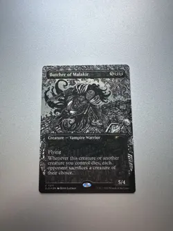 Foil Butcher of Malakir TMNT Secret Lair Bonus Card MTG – Kevin Eastman Art –... - Image 1