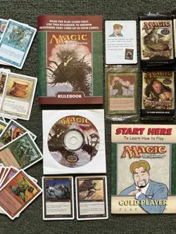 Magic the Gathering SIX sealed ONSLAUGHT boosters + 7th Edition Starter Box w CD - Image 3