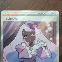 Pokemon TCG Jacinthe 110/088 Holo Full Art Ultra Rare Trainer Perfect Order - Image 3