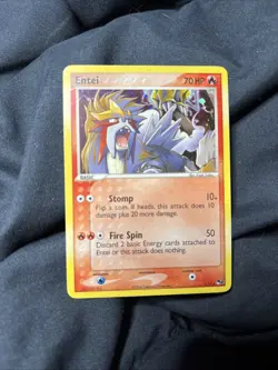 Entei Rare Holo Pokemon Card 2006 - 1/17 - Image 1