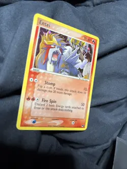 Entei Rare Holo Pokemon Card 2006 - 1/17 - Image 3