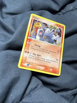 Entei Rare Holo Pokemon Card 2006 - 1/17 - Image 4