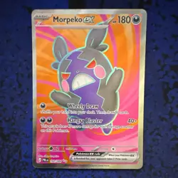 Pokemon TCG Morpeko ex 102/084 PBL Holo 180 HP 5ban Graphics - Image 1