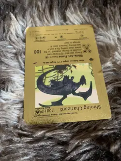 Pokemon Card Shining Charizard 1st Edition Ultra Rare Gold Foil 107/105 - Image 2