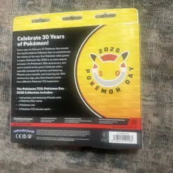 Pokemon TCG: Pokemon Day 2026 Collection 3 Packs Pikachu Promo & Coin - Image 2