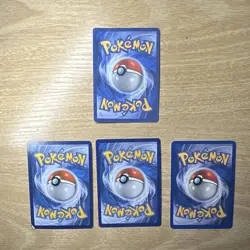 Pokemon TCG Pikachu 4-Card Lot incl Surfing Pikachu Reverse Holo Foil 2002 - Image 2