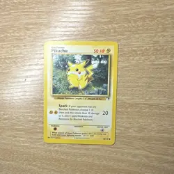 Pokemon TCG Pikachu 4-Card Lot incl Surfing Pikachu Reverse Holo Foil 2002 - Image 4